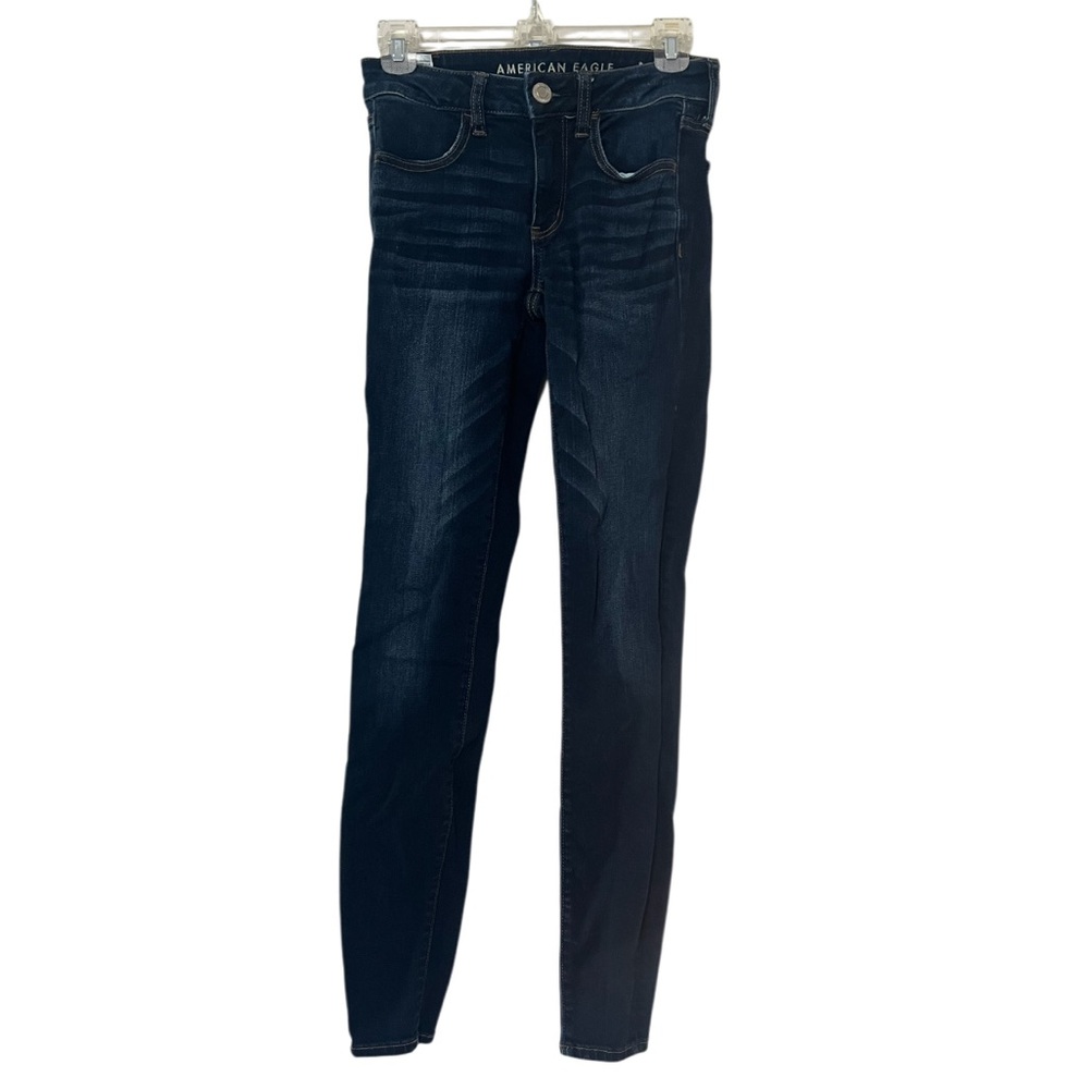 American Eagle Outfitters Women's Dark Wash Skinny Jeans